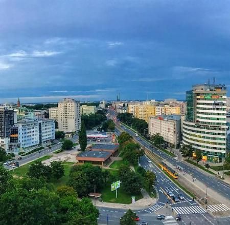 Warsaw Skyapartment 16Th Floor Bagian luar foto